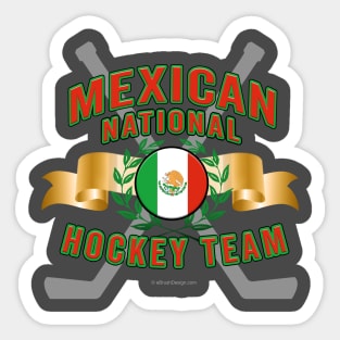 Mexican National Hockey Team Sticker